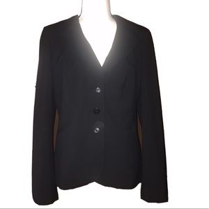SEMANTIKS Womens Black 3 Button Blazer NWT
